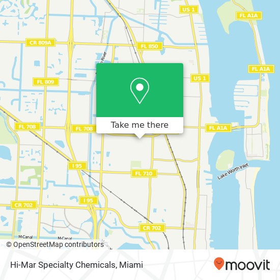 Mapa de Hi-Mar Specialty Chemicals