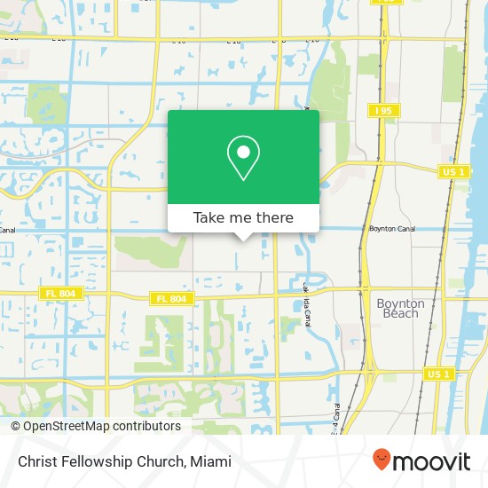 Christ Fellowship Church map