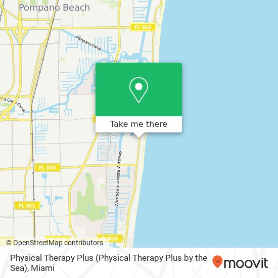 Mapa de Physical Therapy Plus (Physical Therapy Plus by the Sea)