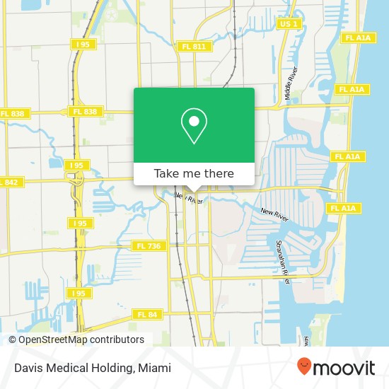 Mapa de Davis Medical Holding