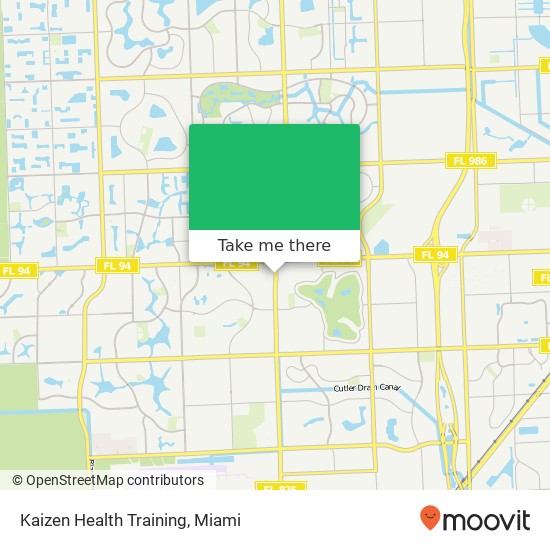 Kaizen Health Training map