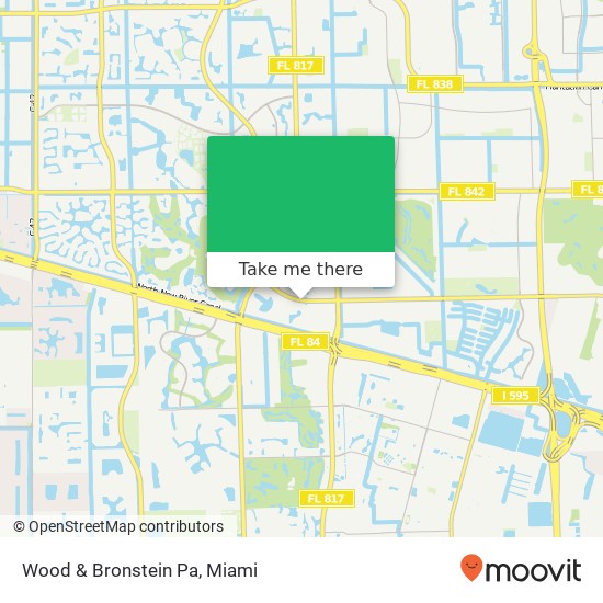 Mapa de Wood & Bronstein Pa