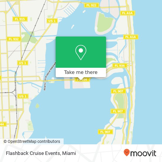 Flashback Cruise Events map