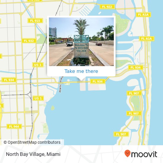 Mapa de North Bay Village