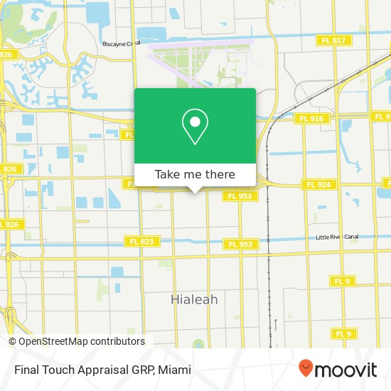 Final Touch Appraisal GRP map