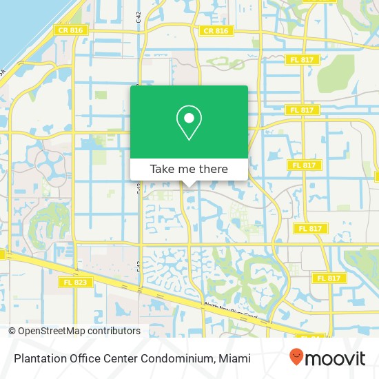 Plantation Office Center Condominium map