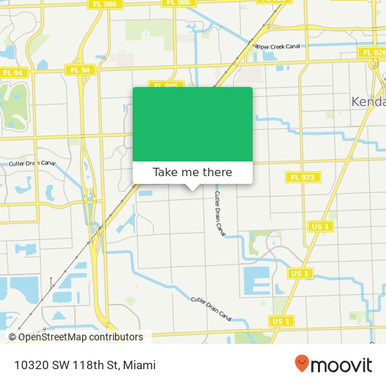 10320 SW 118th St map