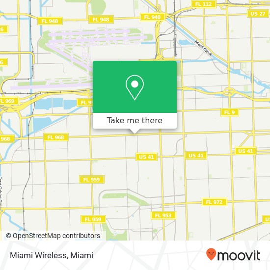 Miami Wireless map