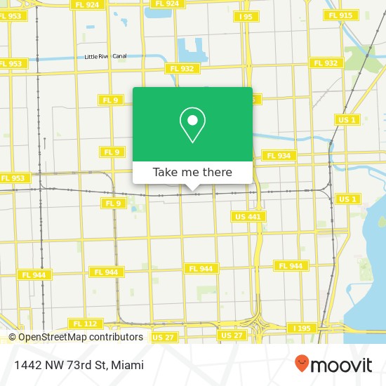 1442 NW 73rd St map