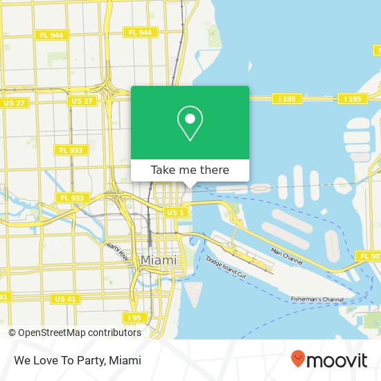 Mapa de We Love To Party
