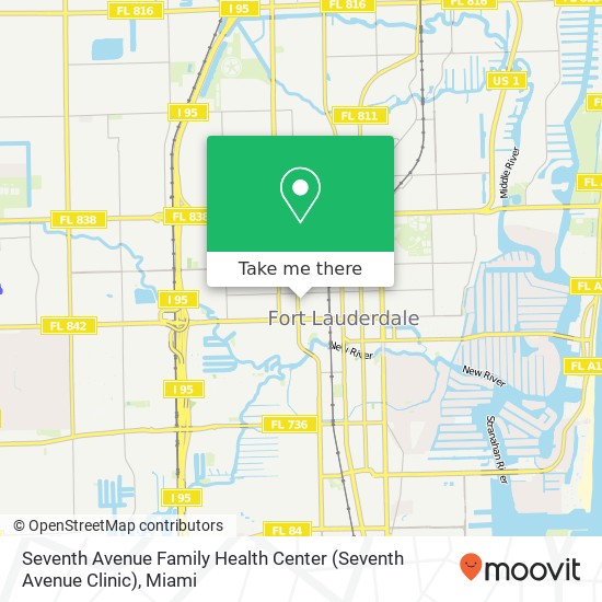 Mapa de Seventh Avenue Family Health Center (Seventh Avenue Clinic)