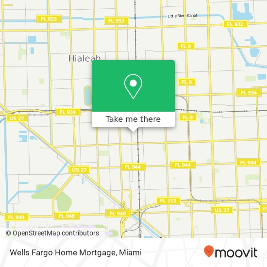 Wells Fargo Home Mortgage map