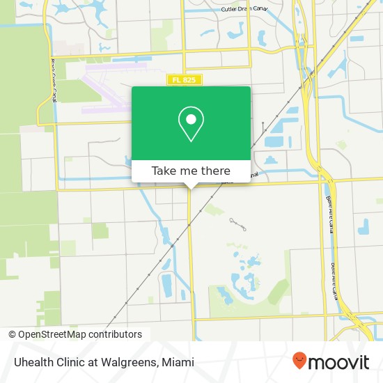 Mapa de Uhealth Clinic at Walgreens