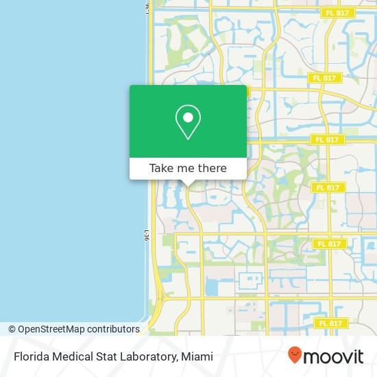 Mapa de Florida Medical Stat Laboratory