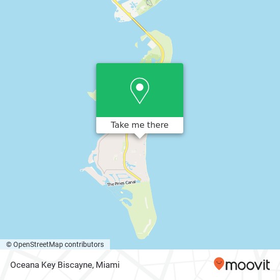 Mapa de Oceana Key Biscayne