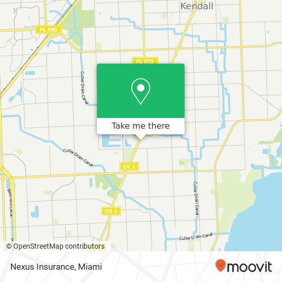 Nexus Insurance map