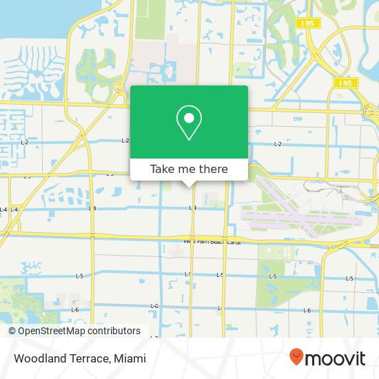 Woodland Terrace map