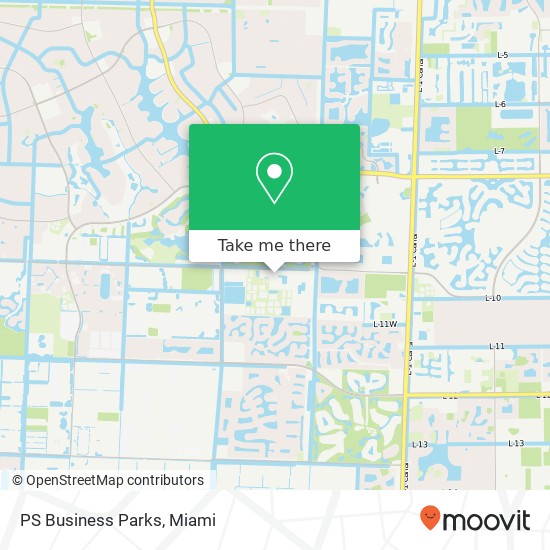 Mapa de PS Business Parks