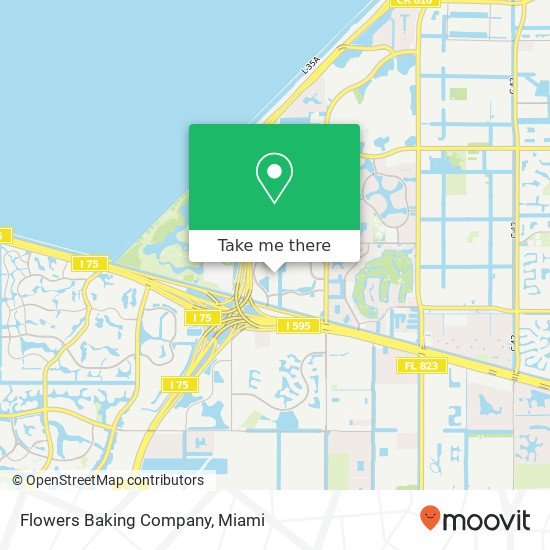 Flowers Baking Company map