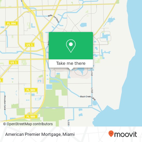 American Premier Mortgage map