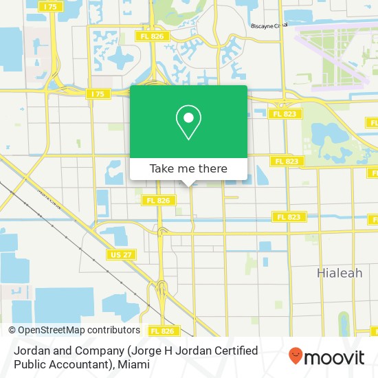 Jordan and Company (Jorge H Jordan Certified Public Accountant) map