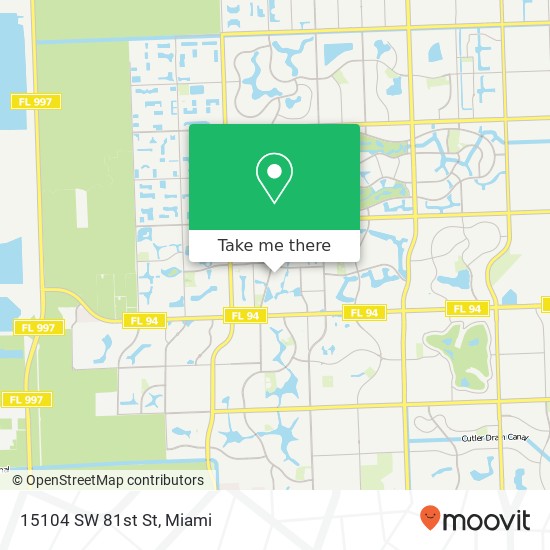 15104 SW 81st St map