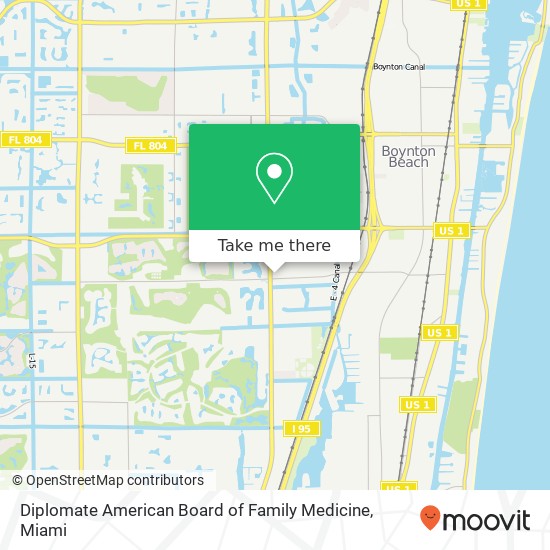 Diplomate American Board of Family Medicine map