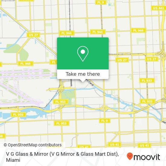 V G Glass & Mirror (V G Mirror & Glass Mart Dist) map
