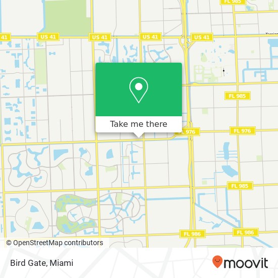 Bird Gate map