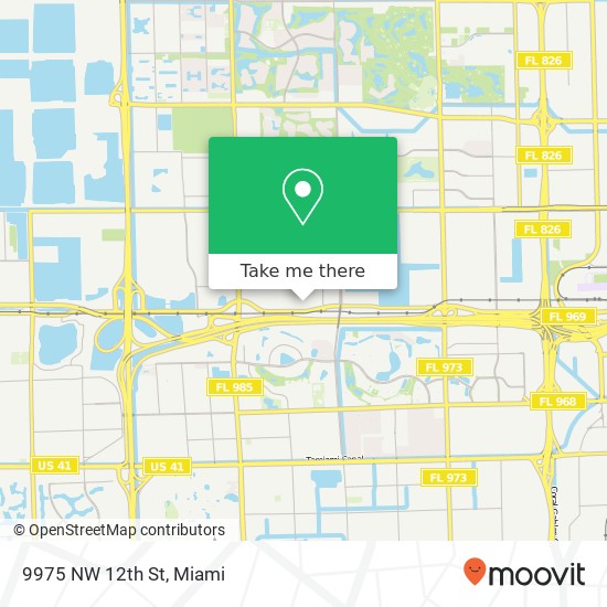9975 NW 12th St map