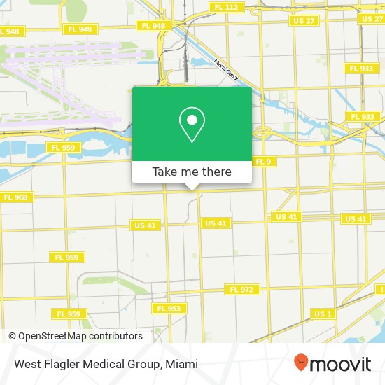 West Flagler Medical Group map