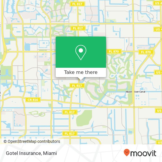 Mapa de Gotel Insurance