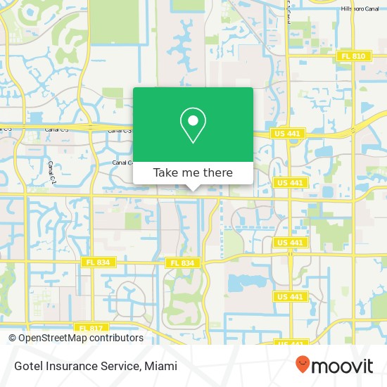 Mapa de Gotel Insurance Service