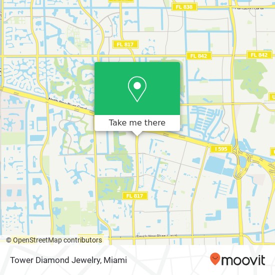 Mapa de Tower Diamond Jewelry