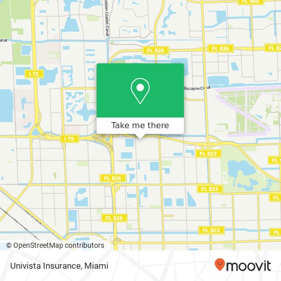 Univista Insurance map