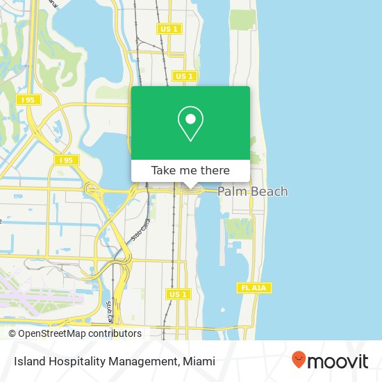 Island Hospitality Management map