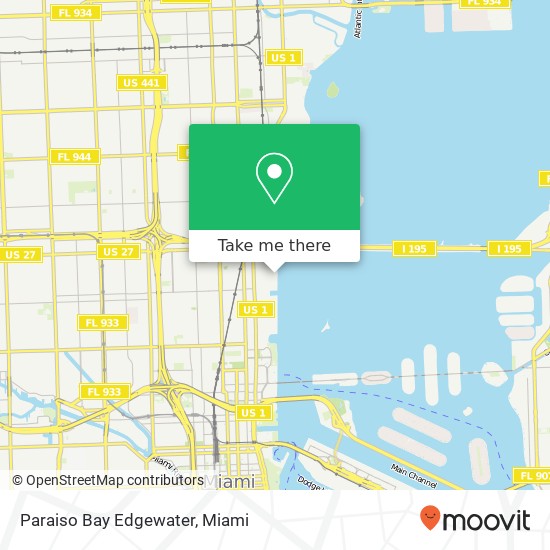 Paraiso Bay Edgewater map