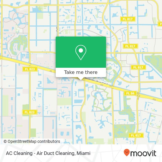 AC Cleaning - Air Duct Cleaning map