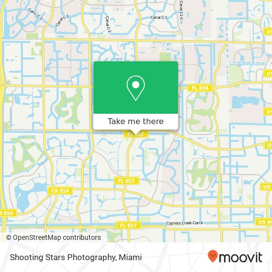 Shooting Stars Photography map