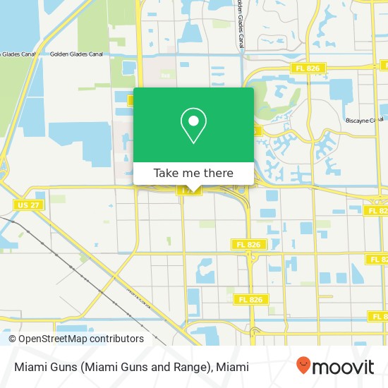 Mapa de Miami Guns (Miami Guns and Range)