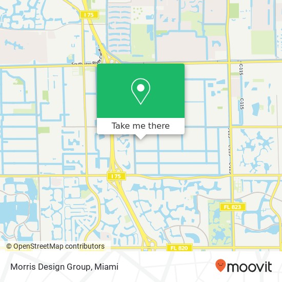 Morris Design Group map