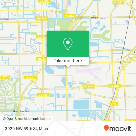 3020 NW 59th St map