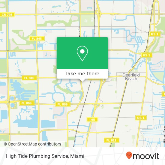 Mapa de High Tide Plumbing Service