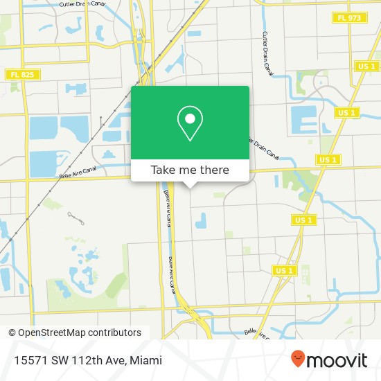 15571 SW 112th Ave map