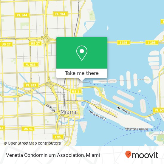 Venetia Condominium Association map