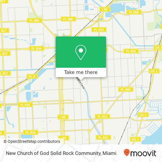 New Church of God Solid Rock Community map
