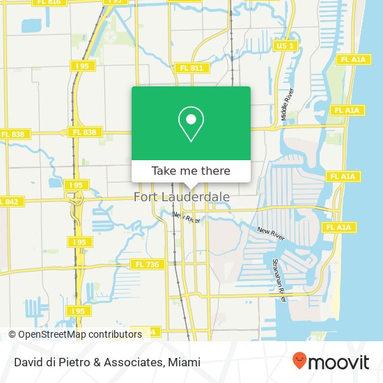 David di Pietro & Associates map