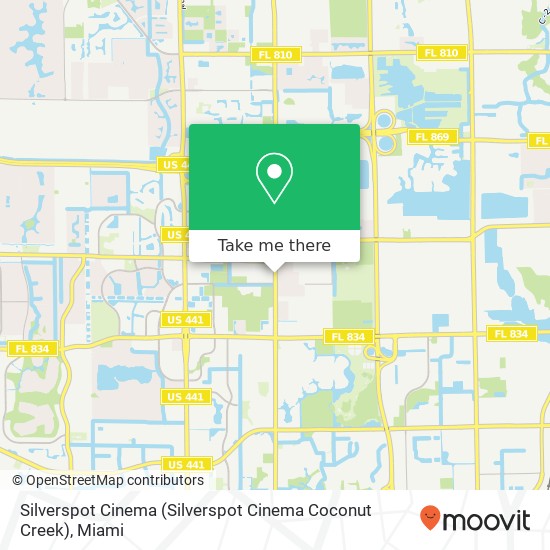 Silverspot Cinema (Silverspot Cinema Coconut Creek) map
