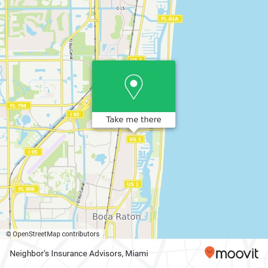 Mapa de Neighbor's Insurance Advisors
