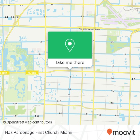 Naz Parsonage First Church map